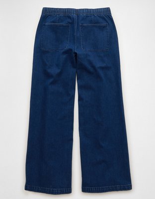 AE Dreamy Drape Strigid Low-Rise Ultra Wide-Leg Jean