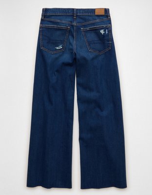 AE Dreamy Drape Strigid Low-Rise Ultra Wide-Leg Jean