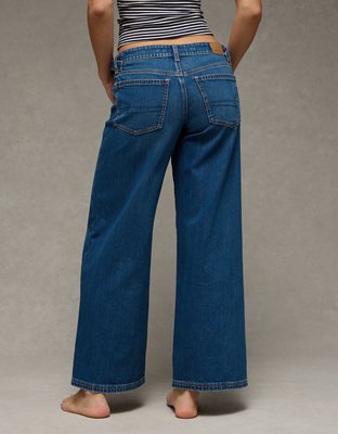 AE Dreamy Drape Strigid Low-Rise Baggy Wide-Leg Jean