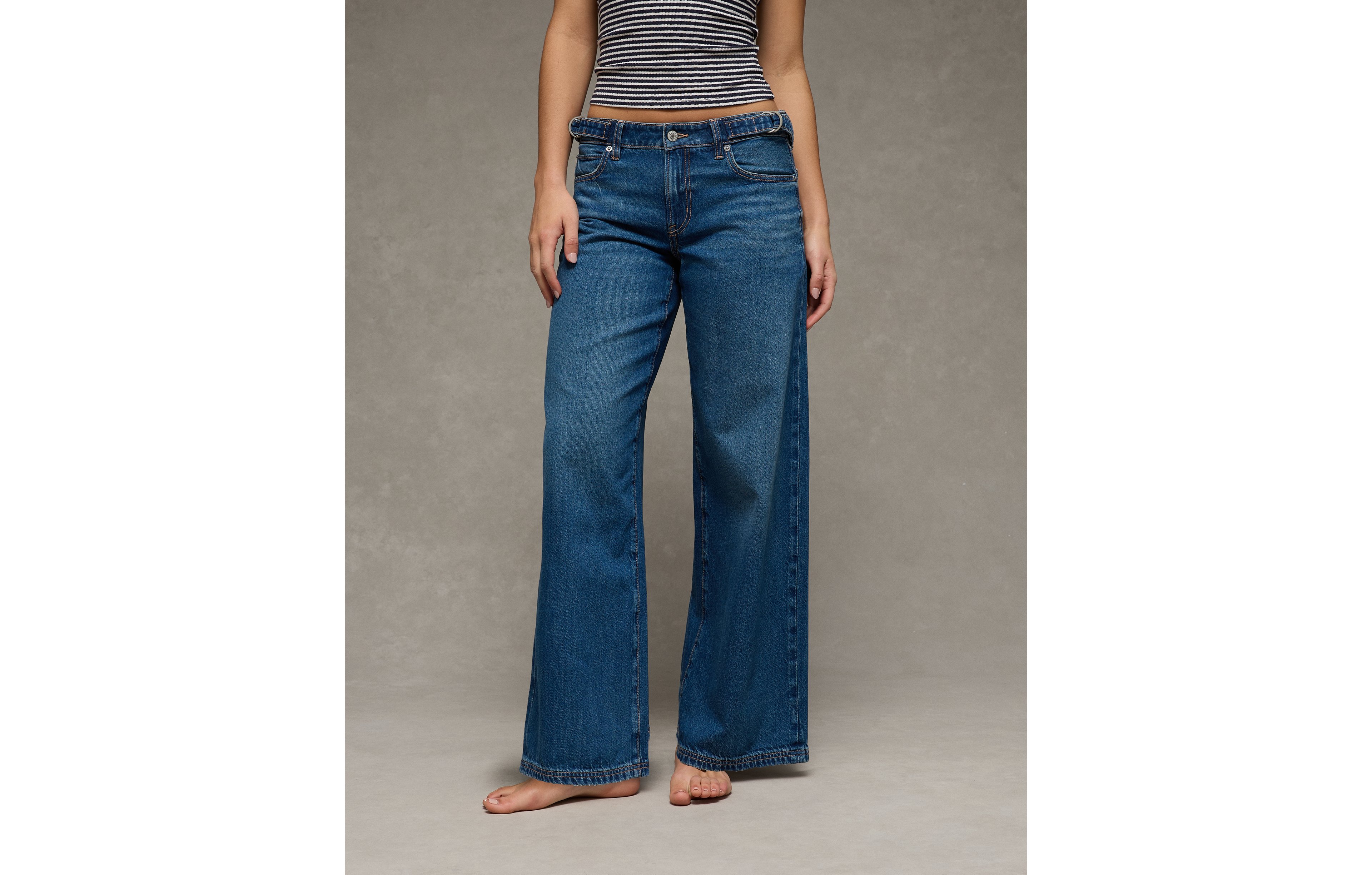 AE Low-Rise Baggy Wide-Leg Jean