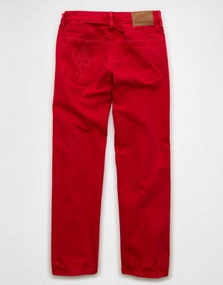AE Stretch Low-Rise Baggy Straight Jean | American Eagle
