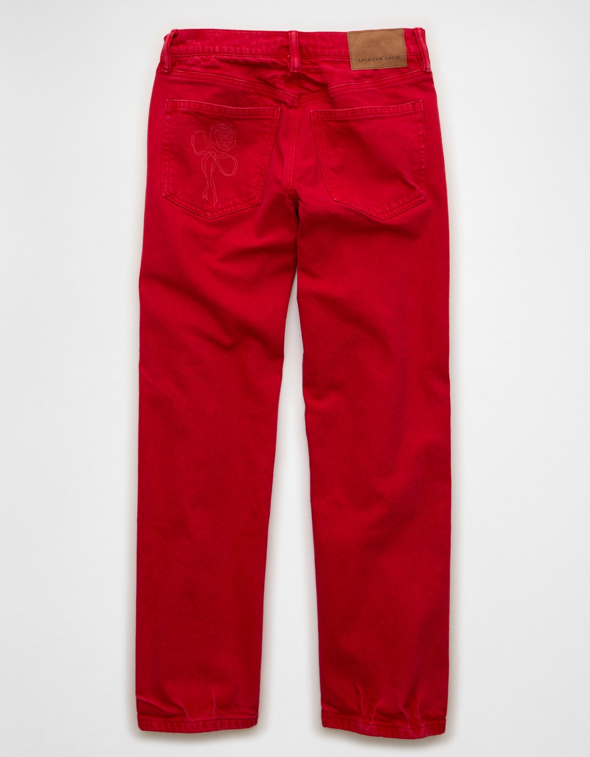 AE Stretch Low-Rise Baggy Straight Jean - image 4