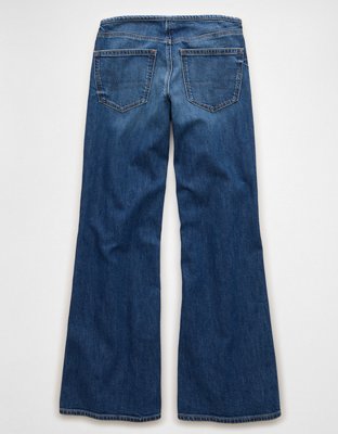 AE Dreamy Drape Stretch Super Low-Rise Baggy Flare Jean