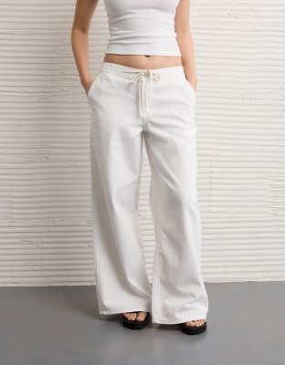 AE Dreamy Drape Strigid Low-Rise Ultra Wide-Leg Jean