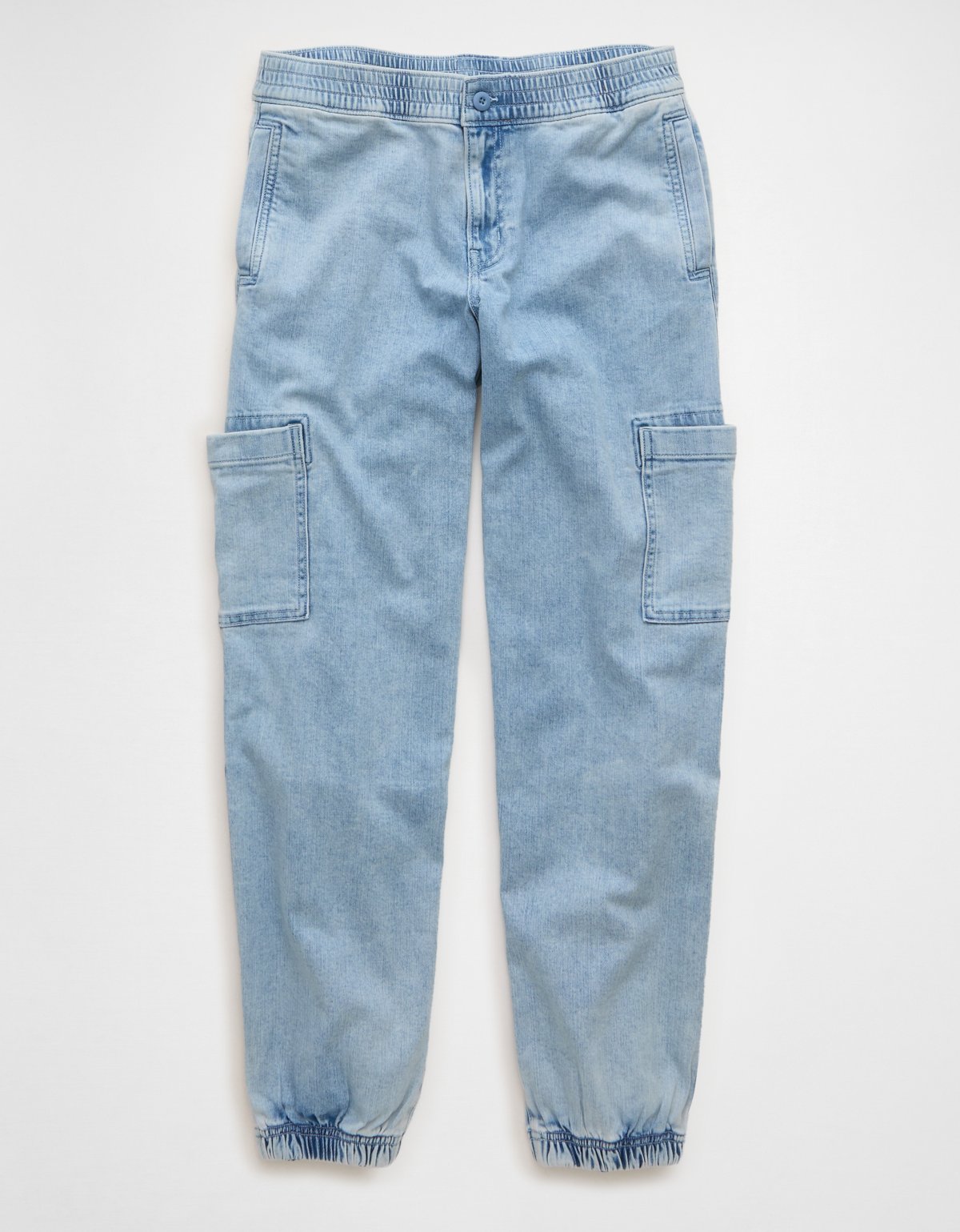 AE Dreamy Drape Stretch Low-Rise Baggy Jogger Jean - image 3
