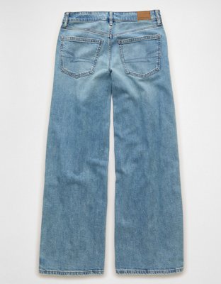 AE Dreamy Drape Stretch Low-Rise Baggy Ultra-Wide Leg Jean