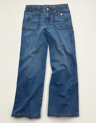 AE Low-Rise Baggy Ultra-Wide Leg Jean