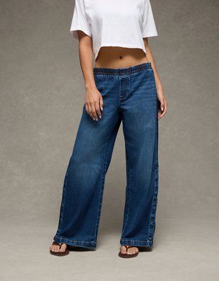 AE Low-Rise Pull-On Baggy Jean