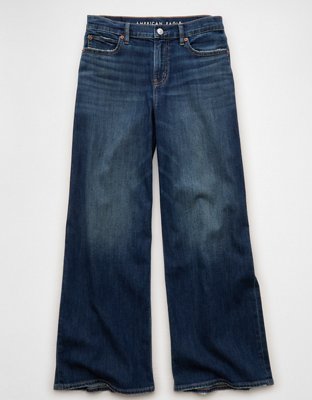AE Dreamy Drape Stretch Low-Rise Baggy Ultra-Wide Leg Jean