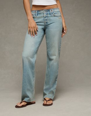 AE Strigid Low-Rise Baggy Straight Jean
