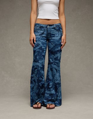 AE Pride Super Low-Rise Baggy Flare Jean