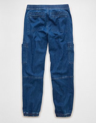 AE Dreamy Drape Stretch Low-Rise Baggy Jogger Jean