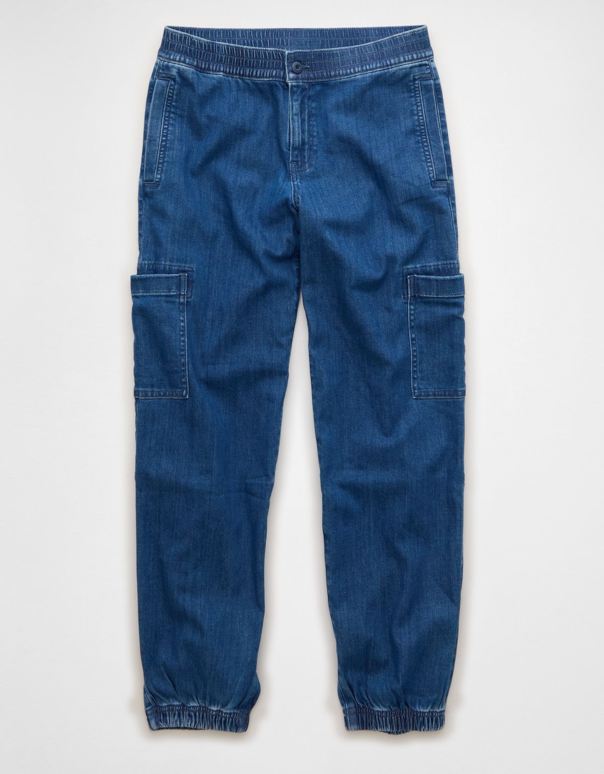 AE Dreamy Drape Stretch Low-Rise Baggy Jogger Jean - image 3