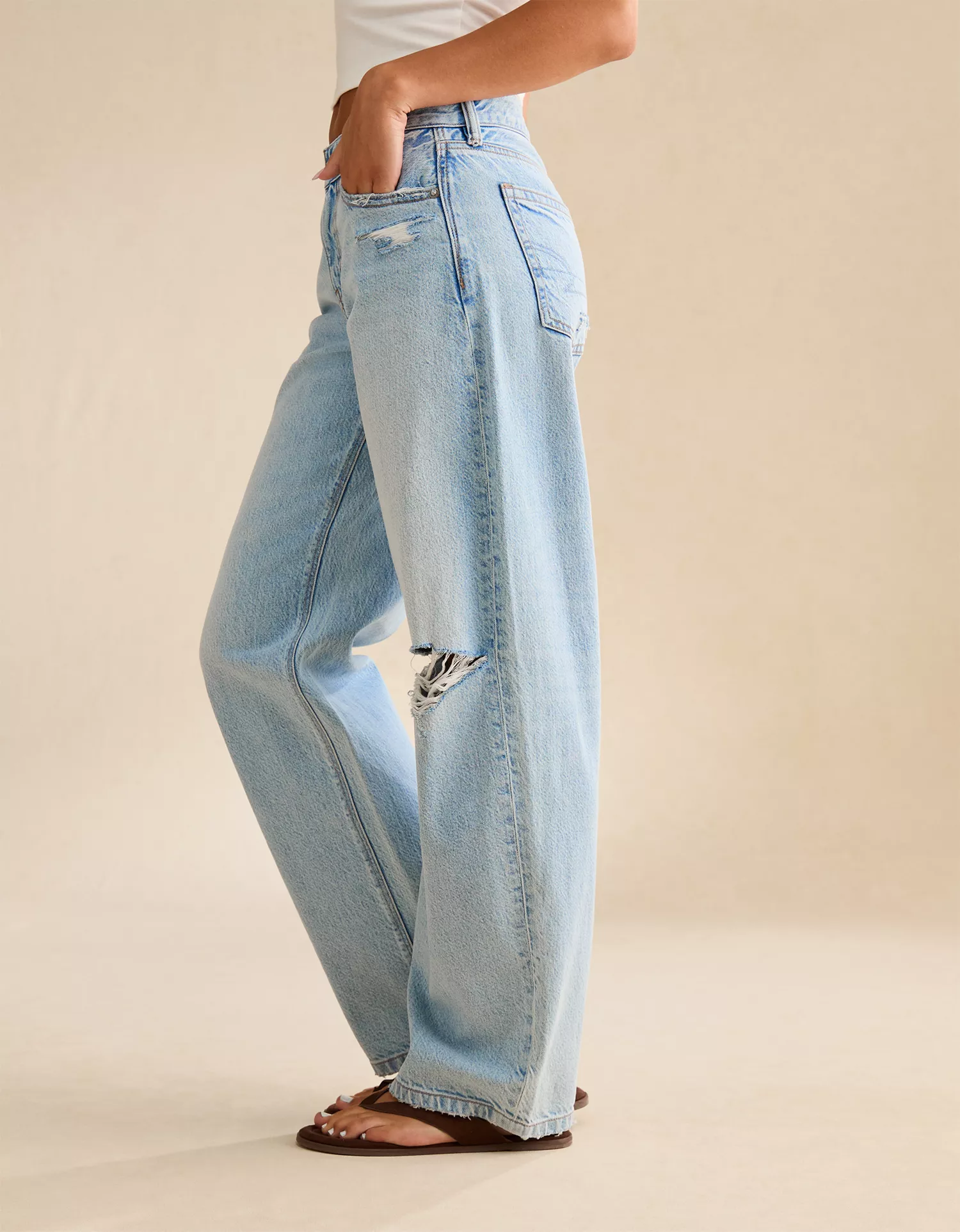 AE Low-Rise Baggy Barrel Jean - thumbnail 5