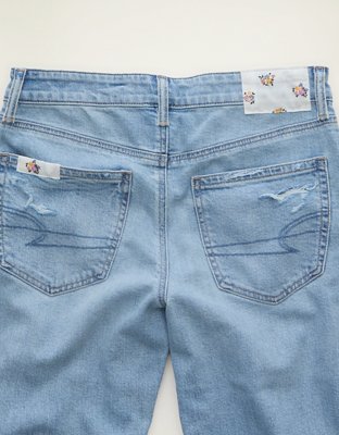 AE Super High-Waisted Baggy Wide-Leg Jean