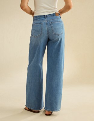 AE Super High-Waisted Baggy Wide-Leg Jean