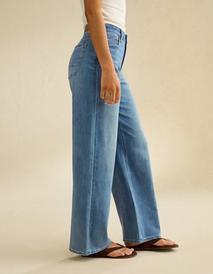 AE Super High-Waisted Baggy Wide-Leg Jean