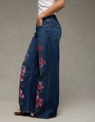 AE Low-Rise Baggy Ultra-Wide Leg Jean