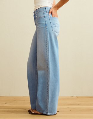 AE Super High-Waisted Baggy Wide-Leg Jean