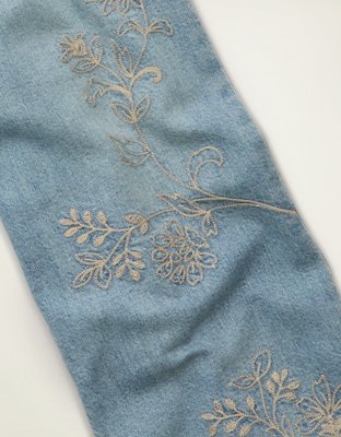 AE Super High-Waisted Baggy Wide-Leg Jean