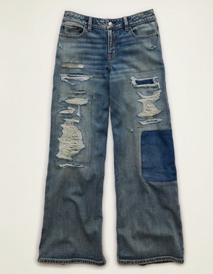 AE Low-Rise Baggy Ultra-Wide Leg Jean