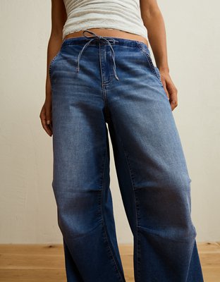 AE Low-Rise Cozy Baggy Wide-Leg Jean