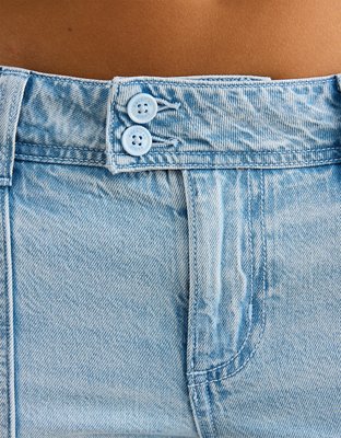 AE Low-Rise Cargo Baggy Ultra-Wide Leg Jean