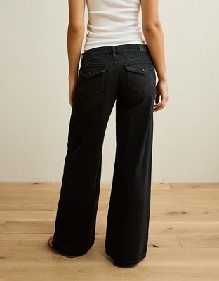 AE Lowest-Rise Baggy Wide-Leg Jean