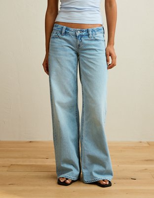 AE Lowest-Rise Baggy Wide-Leg Jean