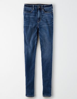 american eagle super high rise jeans