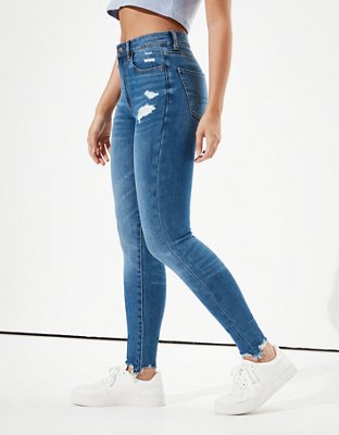Женские джинсы American Eagle AE 360 Ne(x)t Level Highest Waist Jegging — фото 4
