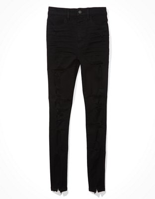 Женские джинсы American Eagle AE Dream Ripped Highest Waist Jegging — фото 3