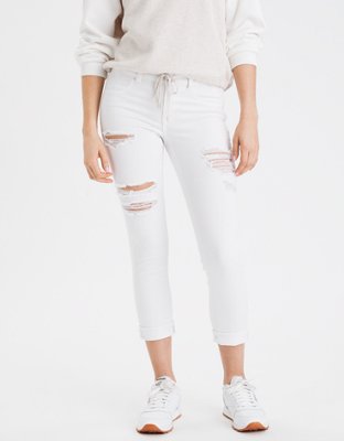 American eagle artist crop 2024 jeans