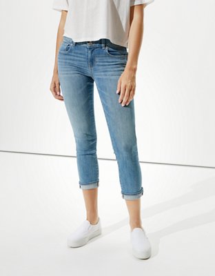 american eagle cropped jeans