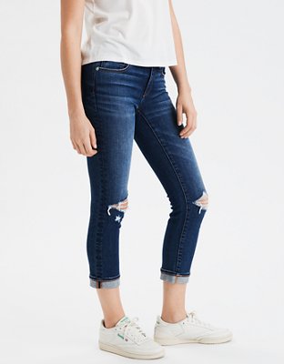 Женские джинсы American Eagle AE Artist Crop® Jean — фото 4