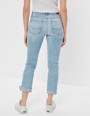 Женские джинсы American Eagle AE Ne(x)t Level Low-Rise Artist Crop Jean — фото 2
