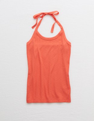 Aerie Ribbed Halter Top