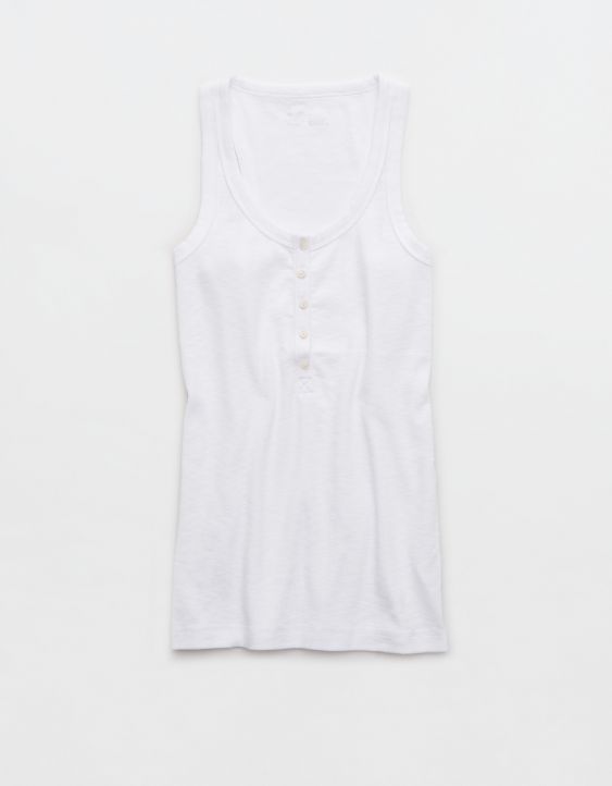 Aerie Henley No BS Tank Top