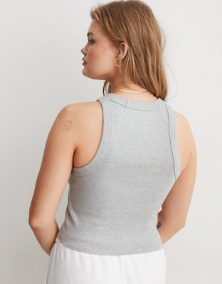 Aerie Free Spirit Ribbed Tank Top