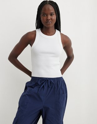 Aerie Free Spirit Ribbed Tank Top | Aerie
