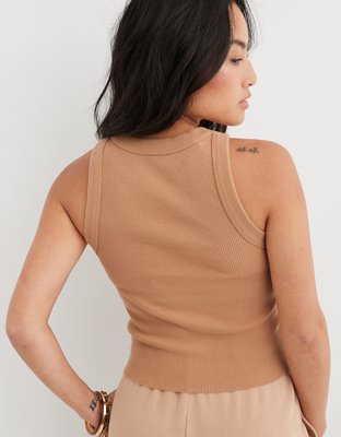 Aerie Free Spirit Ribbed Tank Top