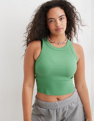 Aerie Free Spirit Ribbed Tank Top