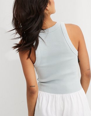 Женские топы Aerie Free Spirit Ribbed Tank Top — фото 2
