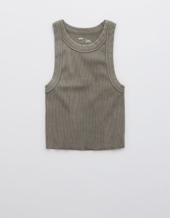 Aerie Free Spirit Ribbed Tank Top