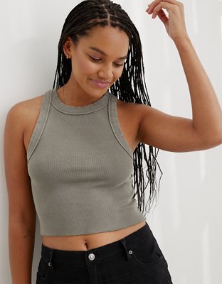 Aerie Free Spirit Ribbed Tank Top