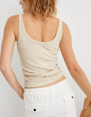 Aerie No BS Grommet Tank Top