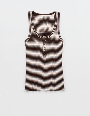 Aerie Tuck-It-In Henley Tank Top