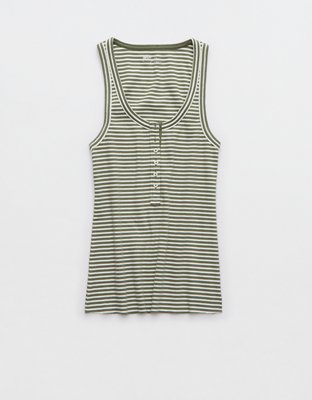 Aerie Tuck-It-In Henley Tank Top