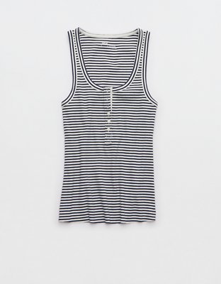 Aerie Tuck-It-In Henley Tank Top