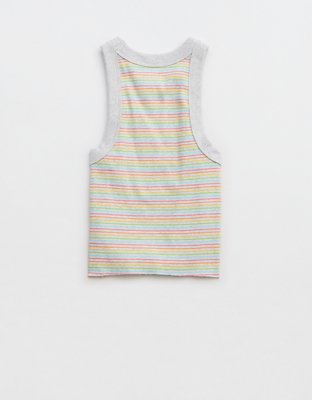 Aerie Free Spirit Ribbed Tank Top